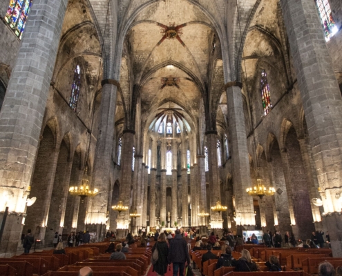 Entrada a la Catedral de Barcelona