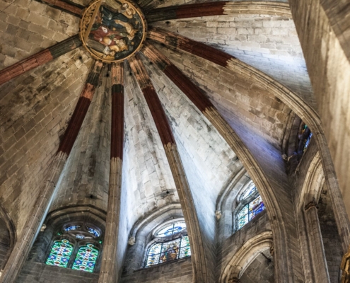 Interior Catedral de Barcelona